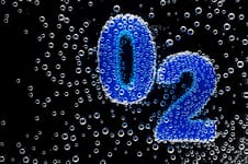 Image: numbers 02 with bubbles 
